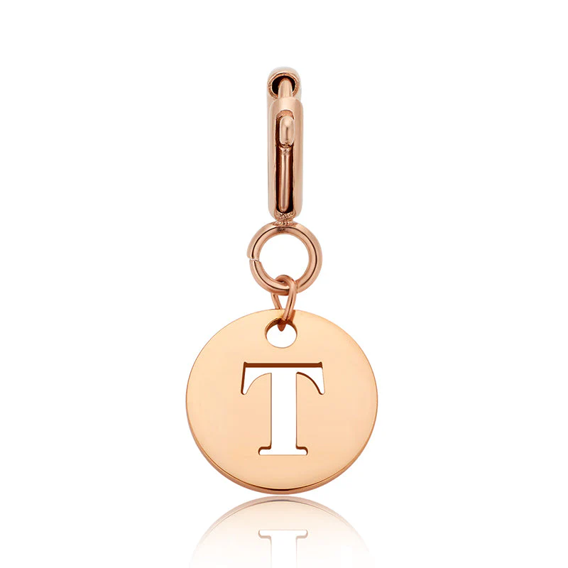 totwoo Buchstaben-Anhänger (Silber/Roségold/Schwarz) - Image 67